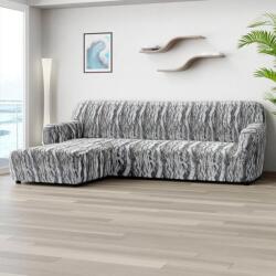 Gaico Huse bielastice OCEANO NOU gri-albăstrui canapea cu otoman stânga (l. 170 - 300 cm)