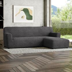 Gaico Huse bielastice MOSAICO gri închis canapea cu otoman dreapta (l. 170 - 300 cm)