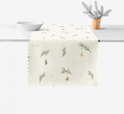 Goldea napron de masă de crăciun impermeabil - decorațiuni de crăciun 20x120 cm Fata de masa