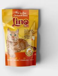 Lino macska eledel csirkehússal szaftos szószban 85g