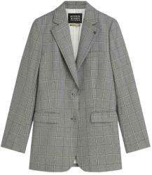 Scotch & Soda Sacou Checked Oversized Single Breasted U9G01701T 025 meteorite check