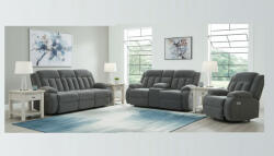  Set Canapele 3+2+1 Grelly Bend Cu Recliner (C3817) Canapea