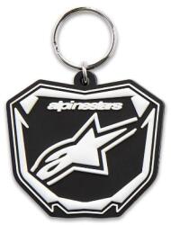 Alpinestars Clemă de chei ALPINESTARS FOB PLATE BLACK/WHITE