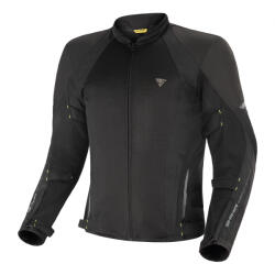 SHIMA Geacă moto de vară SHIMA JET BLACK