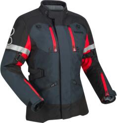 BERING Jachetă textilă pentru femei BERING HALIFAX BLACK/ANTHRACITE/RED