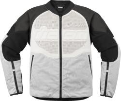 ICON Geaca moto ICON Overlord3 CE Leather WHITE