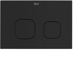 Roca AC3 Clapeta de actionare WC dual-flush, negru mat (A890174006)