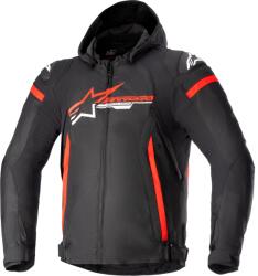 Alpinestars Geaca moto din textil Alpinestars zaca waterproof, Negru/Rosu/Alb