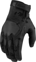 ICON Manusi moto Icon hooligan ce camo, Negru