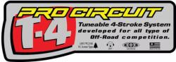 Pro Circuit Stickere PROCIRCUIT SILENCER STICKER T-4