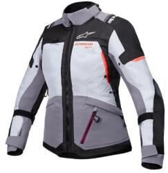Alpinestars Geacă moto de damă ALPINESTARS Stella Andes v4 Drystar® Gray/Black/Coral