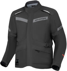 SHIMA Geacă moto din textil SHIMA ALPHA BLACK