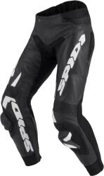 SPIDI Pantaloni de piele SPIDI RR PRO WARRIOR BLACK/WHITE