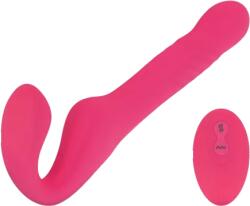 Teazers Strapless Strap On Vibrator - Pink