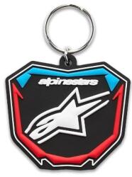 Alpinestars Breloc ALPINESTARS FOB PLATE NEGRU/ALBASTRU/ROȘU