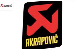 AKRAPOVIC Stiker AKRAPOVIC VERT 75