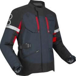 BERING Jachetă textilă BERING HALIFAX BLACK/ANTHRACITE/RED