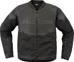 ICON Geaca moto ICON Overlord3 CE Leather BLACK