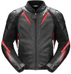 SPIDI Geaca moto de piele Spidi nkd-1, Negru/Rosu