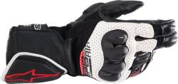 Alpinestars Manusi de piele Alpinestars SP-8 AIR V3, Negru/Alb/Rosu