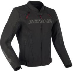 BERING Geacă de piele BERING Atomic Black