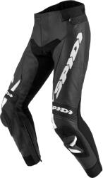 SPIDI Pantaloni de piele moto SPIDI RR PRO 2 BLACK/WHITE