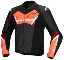 Alpinestars Geaca moto de piele ALPINESTARS Faster V3 BLACK/RED