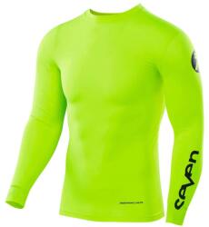 SEVEN Bluza motocross Seven zero compressions, Galben fluo