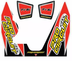 Pro Circuit Stiker pentru sistem de evacuare ACERBIS EXHAUST STICKER KIT TI-6