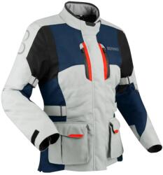 BERING Geacă textilă pentru femei BERING Siberia Grey/Blue/Red