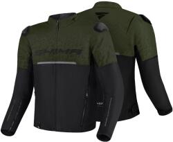 SHIMA Geacă moto din textil SHIMA DRIFT BLACK/KHAKI
