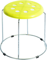 Unic Spot Taburet fix Cusco mic, galben, 30x30x27 cm