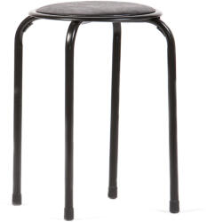 Unic Spot Taburet fix Alicante, negru, 30x30x45 cm