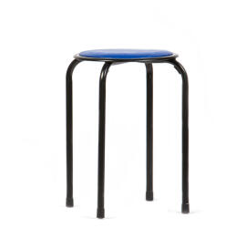 Unic Spot Taburet fix Alicante, albastru, 30x30x45 cm
