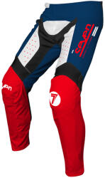 SEVEN Pantaloni motocross SEVEN VOX APERTURE RED/NAVY