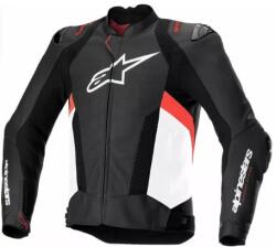 Alpinestars Geaca de piele ALPINESTARS Missile V3 BLK/WHT/RD