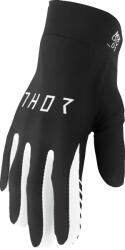 THOR Manusi motocross THOR AGILE SOLID BLACK/WHITE
