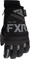 FXR RACING Manusi de iarna FXR transfer short cuff, Negru