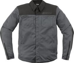 ICON Geaca moto din textil ICON UPSTATE mesh ce, Albastru