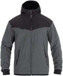 JOHN DOE Jachetă textilă JOHN DOE HOOD XTM V3 RIP STOP SOFTSHELL GRAY/BLACK
