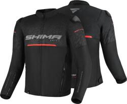 SHIMA Geacă moto din textil SHIMA DRIFT BLACK