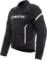 DAINESE Geacă moto textilă DAINESE AIR FRAME 3 TEX NEGRU/NEGRU/ALB