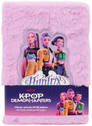 K-pop Démonvadászok Hunterx plüss A5 notesz, jegyzetfüzet