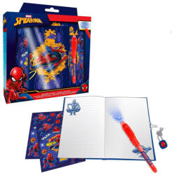Pókember Web-Slinger napló + mágikus toll szett