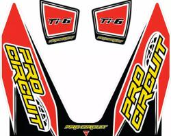 Pro Circuit Stiker PROCIRCUIT EXHAUST STICKER KIT TI-6