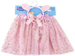 Peppa Malac Gold gyerek szoknya és hajpánt szett 3 - 8 év / 98 - 128 cm