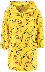 Pokémon Pika belebújós plüss polár takaró, poncsó 4-10 év