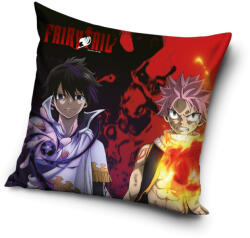 Fairy Tail Flames & Shadows párnahuzat 40x40 cm Velúr