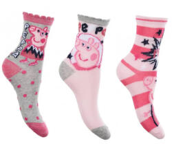 Peppa Malac Sparkle Steps Grey gyerek zokni 31/34