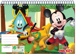 Disney Mickey Fun Times A/4 spirál vázlatfüzet, 30 lapos